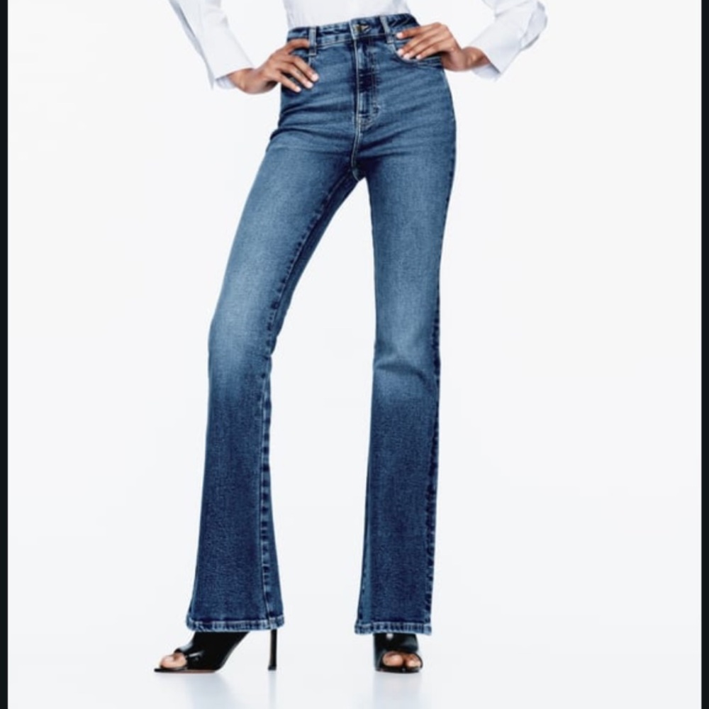 Zara size 6 flare jeans